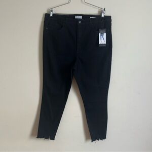 Sofia Vergara || Women's Rosa Curvy Ankle black Jeans size 20 S